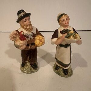 Vintage Thanksgiving Kaldun & Bogle Salt & Pepper Shakers